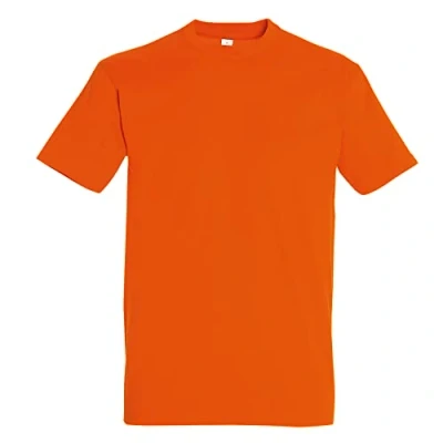 Abbildung von Sols Imperial Herren T Shirt mit kurzen Ärmeln, Orange, L