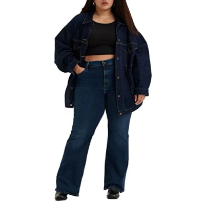 Abbildung von Levi&#039;s Damen Plus Size 726™ High Rise Flare Jeans,Blue Swell Plus,18 L