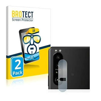 Abbildung von BROTECT (2 Stück Schutzfolie für Sony Xperia 1 III (NUR Kameraschutz) Displayschutz Folie Ultra Klar