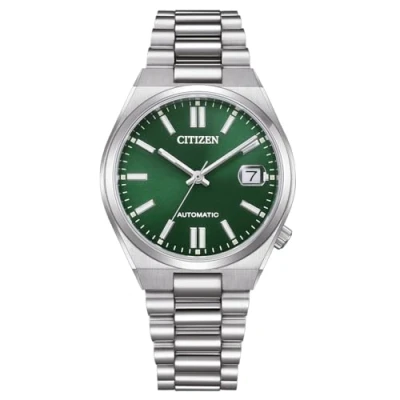 Abbildung von Citizen NJ0200 50X Unisex Armbanduhr Automatik Tsuyosa Dunkelgrün