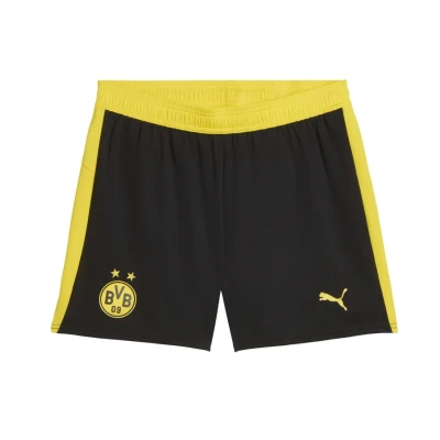 Abbildung von PUMA Borussia Dortmund 25/26 Shorts Women, Sport, Schwarz/Faster Gelb, M