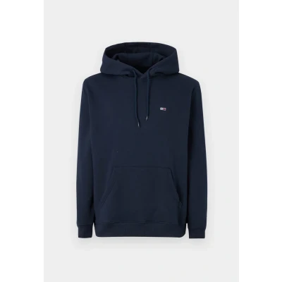 Abbildung von Tommy Jeans FLAG Hoodie Sweatshirt, Herren, Größe: 44, Dark night navy