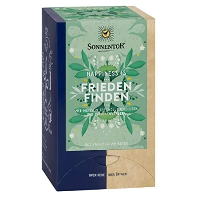 Abbildung von Sonnentor Happiness Is Frieden Finden K w tee Bio 18 St