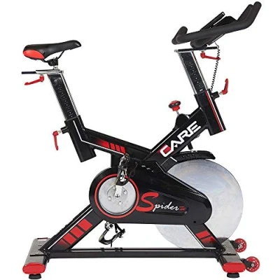 Abbildung von Care Fitness Spinning Bike SPIDER Electronique Spin Heimtrainer Fahrrad Top Sportgerät für zuhause Schwungmasse 24 kg Realistisches Fahrerlebnis Multifunktions Computer