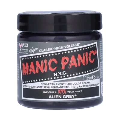 Abbildung von Manic Panic Alien Grau Tierversuchsfrei, Vegan &amp; Lebendig 118ml