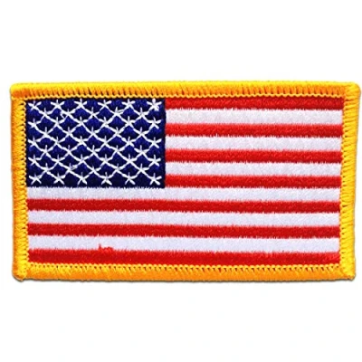 Abbildung von Catch the Patch Aufnäher Bügelbild, Aufbügler, Applikationen, Patches, Flicken, zum aufbügeln, Polyester, USA ARMY Flagge Fahne Größe: 7,5 x 4,7 cm