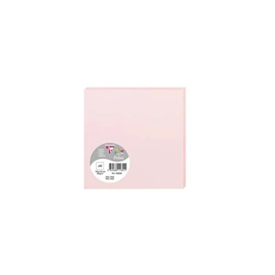 Abbildung von Clairefontaine 11855C Packung (mit 25 Karten Pollen, 135 x mm) 210g, Rosa