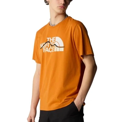 Abbildung von THE NORTH FACE Mountain Line T Shirt Desert Rust S