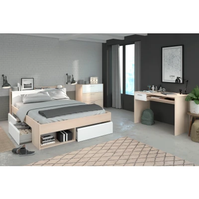 Abbildung von Parisot Jugendzimmer Set &quot;Most&quot;, (Set, 3 St., Bett mit Schubkästen, Schreibtisch und Schubkastenkommode)