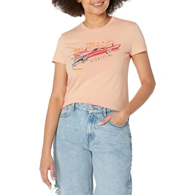 Abbildung von Desigual Women&#039;s TS_CADILLAC 3025 T Shirt, Red, XL