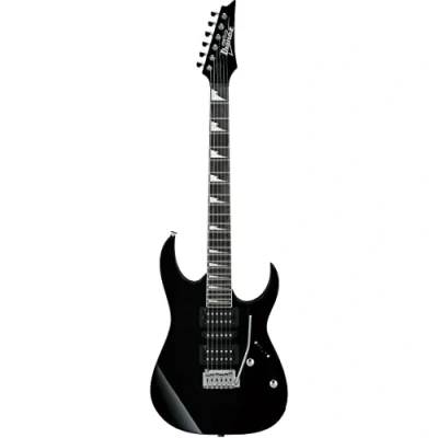 Abbildung von IBANEZ GIO Serie Elektrische Gitarre Preiswertes RG Modell geeignet für Rock und Metal, in Black Night (GRG170DX BKN)