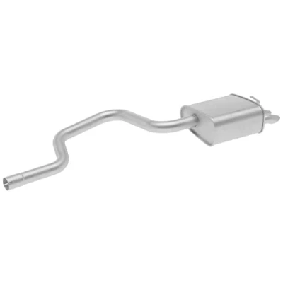 Abbildung von HELLA 8LD 366 030 321 Endschalldämpfer hinten mit Anbauteilen FORD: MONDEO 3, 3 Stufenheck