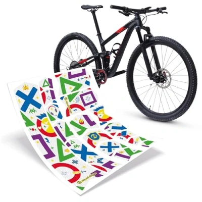 Abbildung von Riesel Design® frame:guard Fahrrad Rahmenschutzfolie