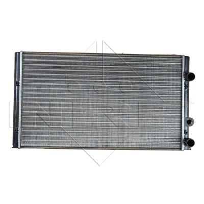 Abbildung von NRF 509521 Kühler, Motorkühlung Aluminium 628 378 34 Kühlrippen mechanisch gefügt VOLKSWAGEN: GOLF 3, Lupo / 3L, Passat B3/B4 Variant
