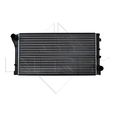Abbildung von NRF 58237 Kühler, Motorkühlung Aluminium 580 322 23 Kühlrippen mechanisch gefügt FIAT: Panda II Schrägheck