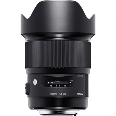 Abbildung von SIGMA 20mm F1,4 DG HSM Art Objektiv für SD/DP Kameras mit SA Mount Objektivbajonett
