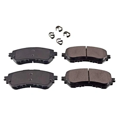 Abbildung von BLUE PRINT ADT342221 Bremsbelagsatz Vorderachse mit Klammern TOYOTA: Vios / Yaris III Limousine, Schrägheck