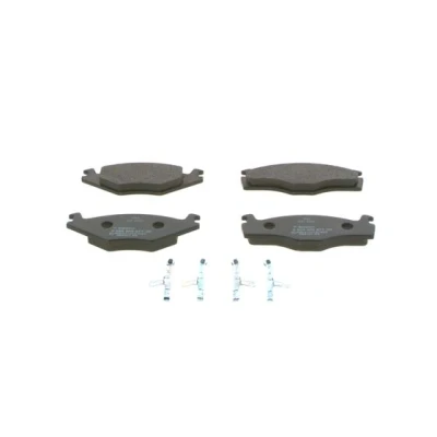 Abbildung von BOSCH 0 986 468 871 Bremsbelagsatz Low Metallic mit Feder VOLKSWAGEN: GOLF 1, Polo II Coupe, Jetta 2, SEAT: Ibiza Cordoba I Limousine