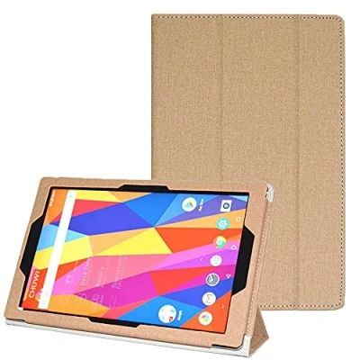 Abbildung von AKNICI Hülle Kompatibel mit CHUWI HiPad X Tablet 10.1 Zoll PU Leder Magnetisches Abdeckung Schutzhülle Standfunktion Passt für Gold