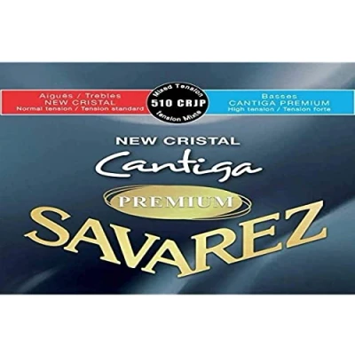 Abbildung von Savarez Saiten Konzertgitarre Neue Cristal Cantiga Premium Gemischte Spannung normaler/starker Satz