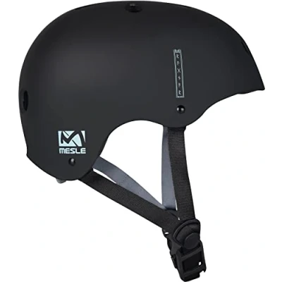 Abbildung von Mesle Wassersport Helm Ragnar, Abnehmbarer Ohrenschutz, Leichter Wakeboard Helm, Herren &amp; Damen, Kite Kajakhelm, Surf Segel CE EN 1386