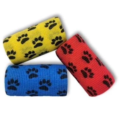 Abbildung von LisaCare Bandagen Pfoten Mix 10cm x 4,5m 3 St