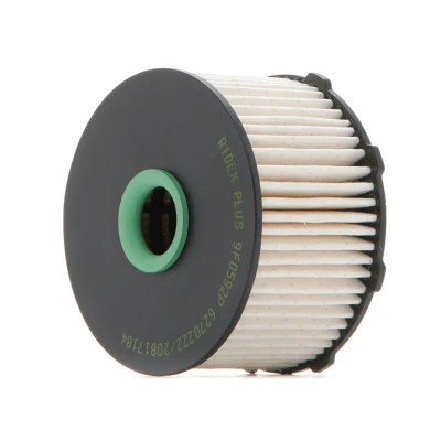 Abbildung von RIDEX PLUS 9F0592P Kraftstofffilter Filtereinsatz PEUGEOT: 308 SW 2, 208 I Schrägheck, 2008 Kombi, CITROËN: C4 II Cactus, C5 Aircross, Berlingo