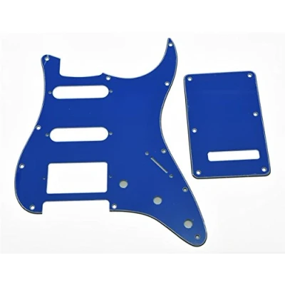 Abbildung von kaish ST Strat HSS Gitarre Pickguard Trem Cover Backplate blau für uns/mexikanischen Stratocaster