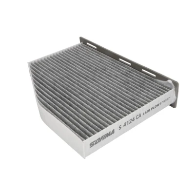 Abbildung von SOFIMA S 4124 CA Innenraumfilter Aktivkohlefilter 287 217 57 VOLKSWAGEN: Golf 6 Cabrio, 5 Schrägheck, Touran I, SEAT: Toledo 3, Alhambra II