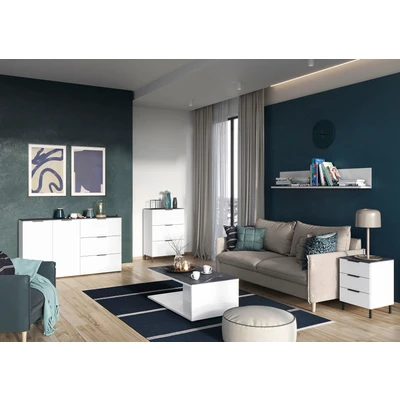 Abbildung von GERMANIA Couchtisch &quot;California&quot;, Breite 109 cm, mit filigraner Deckplatte