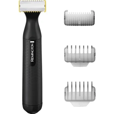 Abbildung von Remington Elektrorasierer Omniblade Hybridgroomer HG1000, Aufsätze: 3, Klinge bleibt 5 Jahre scharf**, 100 % wasserdicht
