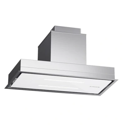 Abbildung von Klarstein Deckenhaube High Line Eco 77 Serie CGCH3 HighL.Eco 77WH 77, Dunstabzughaube Abluftbetrieb Umluftbetrieb
