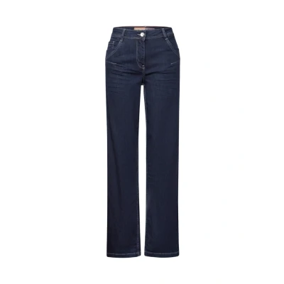 Abbildung von Cecil Jeans Straight Leg, Damen, Größe: 27x28, Blau
