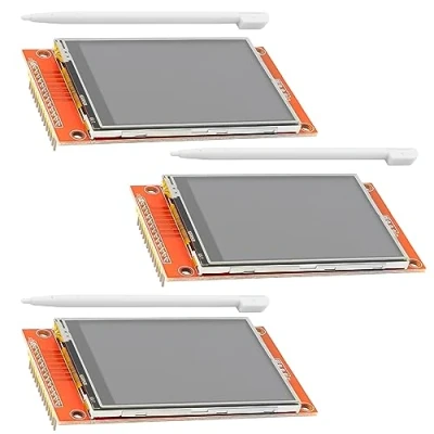 Abbildung von AZDelivery 3 x 2,8 Zoll LCD TFT Touch Display Kompatibel mit Arduino und Raspberry Pi 320x240 Auflösung, ILI9341 Treiber, SPI Schnittstelle