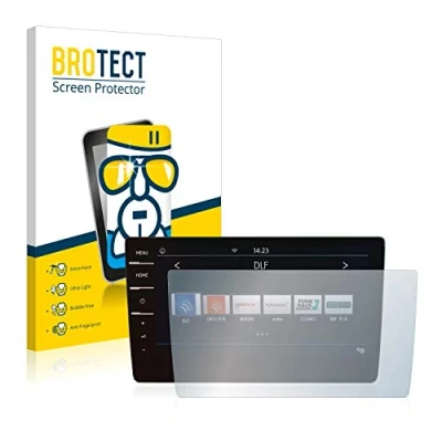 Abbildung von BROTECT Schutzglas für Volkswagen T Cross 2019 Discover Pro 9.2&quot; Schutzfolie Panzer Folie Glas [Extrem Kratzfest 9H, Anti Fingerprint,