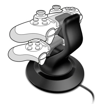 Abbildung von Speedlink TWINDOCK Controller Ladestation (Ladegerät mit A/C Adapter für PS4)