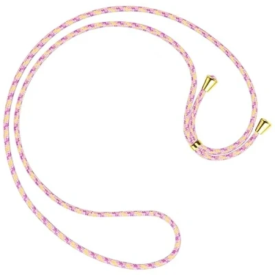 Abbildung von mtb more energy Ersatz Band für Handykette Summer Vibes inklusive Endkappen (Gold) hochwertige Austausch Kordel Seil Kette