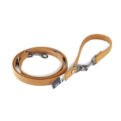 Abbildung von Curli Vegan Apple Leather Adjustable Leash Brown L