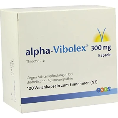 Abbildung von Alpha Vibolex 300 mg Weichkapseln 100 St