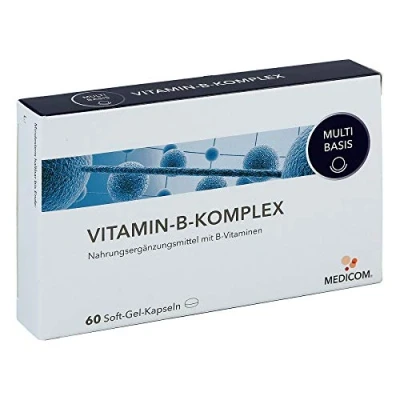 Abbildung von Vitamin B Komplex Weichkapseln 60 St