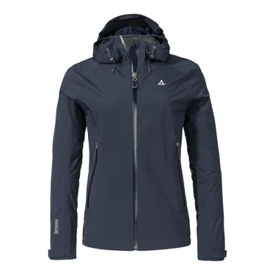 Abbildung von Schöffel Vistdal Regenjacke / wasserabweisende Jacke, Damen, Größe: 34, Blau