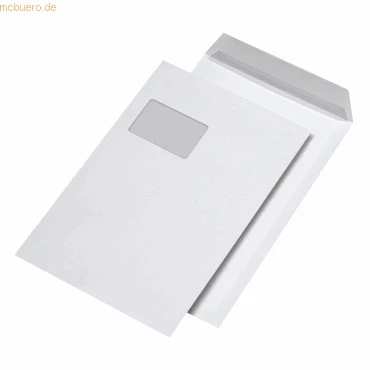Abbildung von Mailmedia Versandtasche 30005318 C4 120g haftklebend mit Fenster weiß