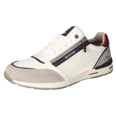 Abbildung von Mustang Sneaker low, Herren, Größe: 42, Wit Schuhe