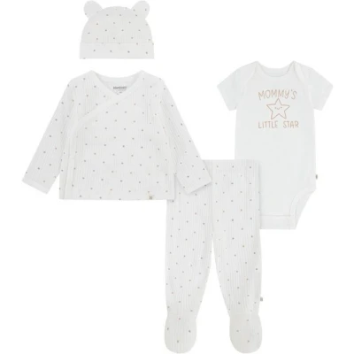 Abbildung von Huggies TAKE ME HOME Unisex SET Mütze für Kinder, Größe: 62 68 CM, Snow white