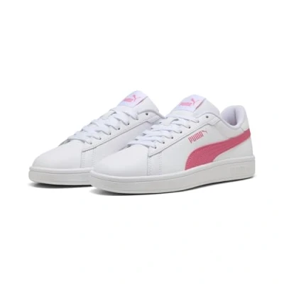 Abbildung von Puma Smash 3.0 Unisex Sneaker low, Größe: 40, white/magic rose Leder und lederimitat