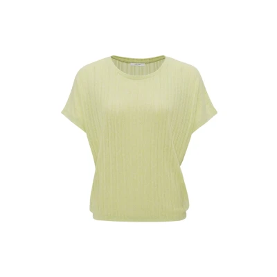 Abbildung von Opus Saskili Tshirt basic, Damen, Größe: 38, Lime green