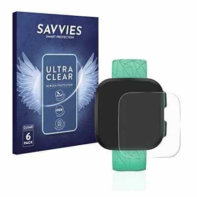 Abbildung von Savvies 6 Stück Schutzfolie für Garmin Bounce Displayschutz Folie Ultra Transparent
