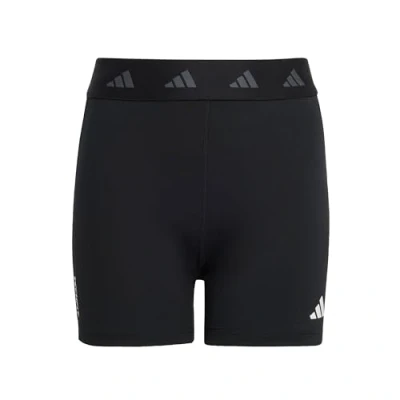 Abbildung von adidas Performance Techfit Short KIDS Tights für Kinder, Größe: 116, Black carbon white