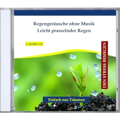 Abbildung von Regengeräusche ohne Musik Leicht prasselnder Regen Einschlafhilfe Schlafhilfe Tinnitus Naturgeräusche zur Entspannung zum Einschlafen