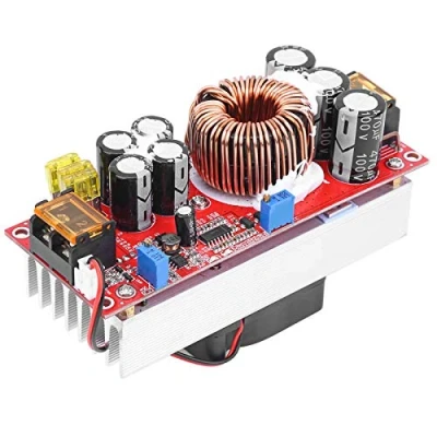 Abbildung von DC Aufwärtswandler Boost，DC 10 60V bis 12 97V 1500W 30A Spannungs Boost Konstantstrom Konstantspannung Converter Step up Stromversorgung Modul
